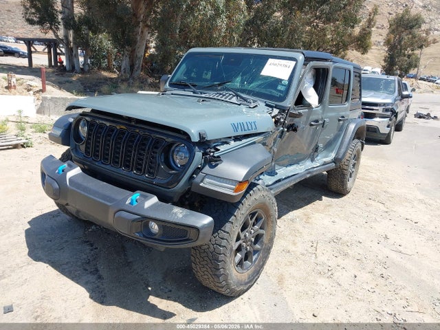 Aukcja sprzedaży 2024 Jeep Wrangler 4xe Willys 4xe, vin: 1C4RJXN6XRW230889, numer aukcji: 45029384