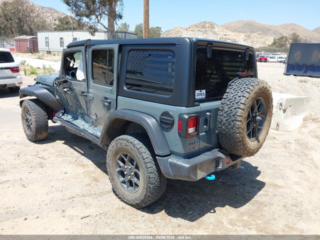 Aukcja sprzedaży 2024 Jeep Wrangler 4xe Willys 4xe, vin: 1C4RJXN6XRW230889, numer aukcji: 45029384