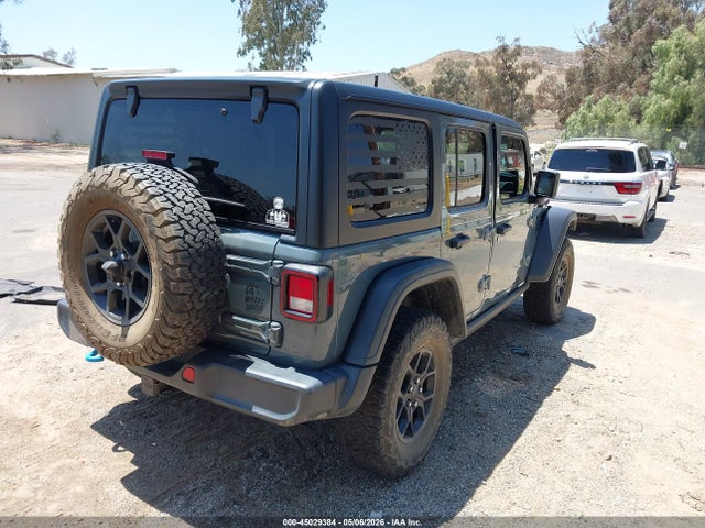 Aukcja sprzedaży 2024 Jeep Wrangler 4xe Willys 4xe, vin: 1C4RJXN6XRW230889, numer aukcji: 45029384