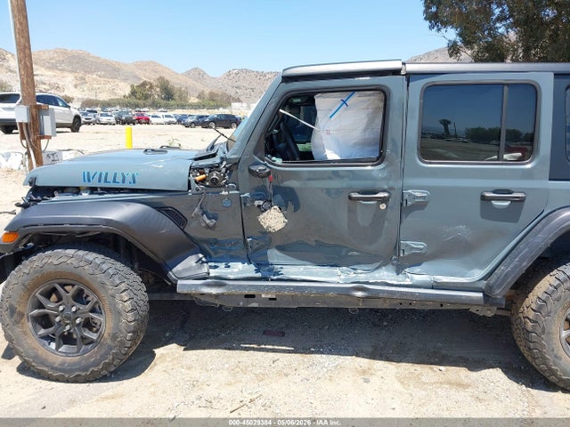 Aukcja sprzedaży 2024 Jeep Wrangler 4xe Willys 4xe, vin: 1C4RJXN6XRW230889, numer aukcji: 45029384