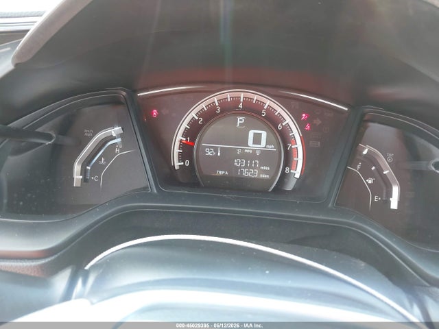 45029395 :رقم المزاد ، 19XFC2F55GE081675 vin ، 2016 Honda Civic Lx مزاد بيع