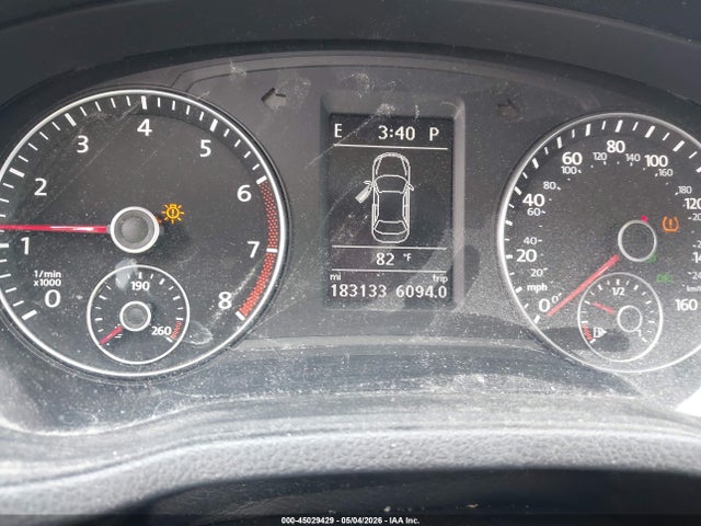 2013 Volkswagen Passat 2.5l Se მანქანა იყიდება აუქციონზე, vin: 1VWBP7A34DC041416, აუქციონის ნომერი: 45029429