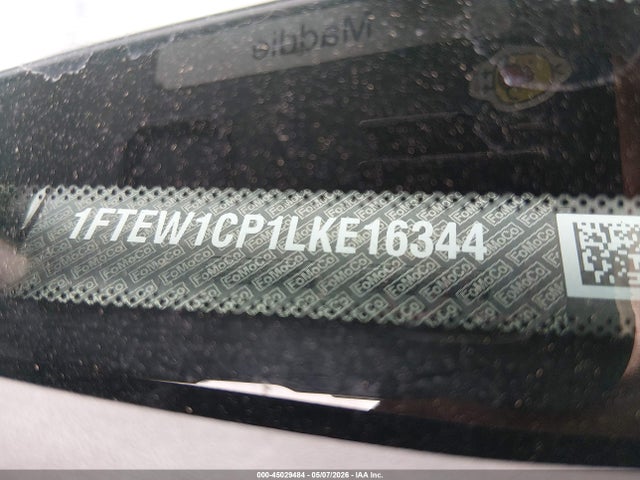 Продаж на аукціоні авто 2020 Ford F-150 Xlt, vin: 1FTEW1CP1LKE16344, номер лоту: 45029484