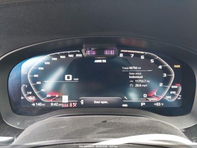 Aukcja sprzedaży 2021 Bmw M5, vin: WBS83CH06MCH06521, numer aukcji: 45029534