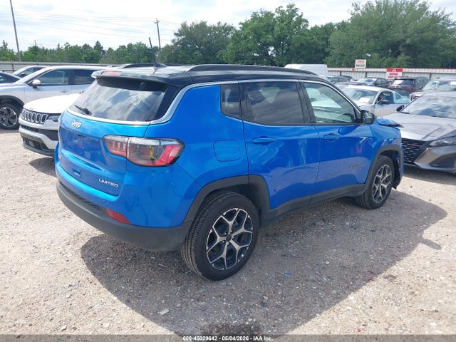 Aukcja sprzedaży 2026 Jeep Compass Limited, vin: 3C4NJDCNXTT182637, numer aukcji: 45029642