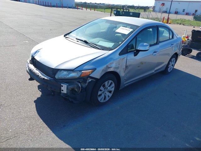 Auction sale of the 2012 Honda Civic Lx, vin: 19XFB2F53CE105940, lot number: 45029664