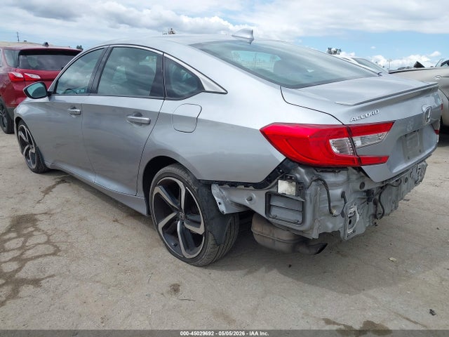2018 Honda Accord Sport 2.0t მანქანა იყიდება აუქციონზე, vin: 1HGCV2F37JA052038, აუქციონის ნომერი: 45029692