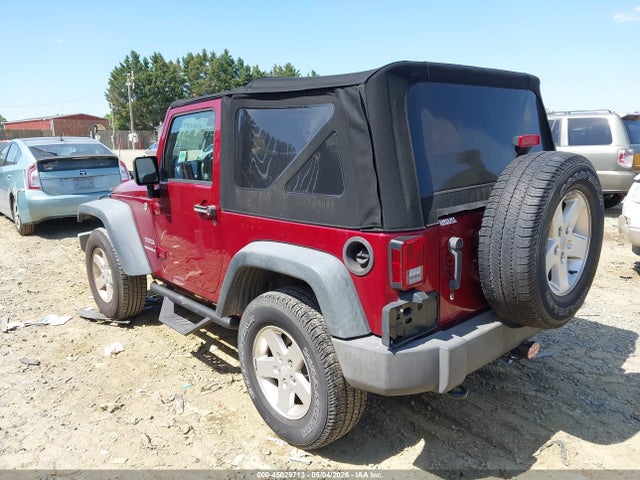 45029713 :رقم المزاد ، 1C4AJWAG8DL555945 vin ، 2013 Jeep Wrangler Sport مزاد بيع