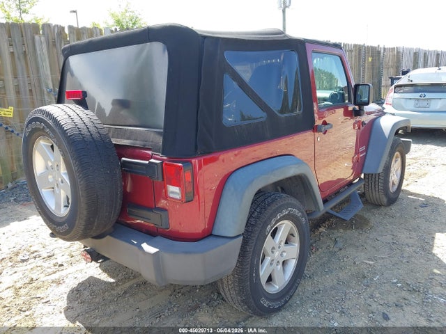 45029713 :رقم المزاد ، 1C4AJWAG8DL555945 vin ، 2013 Jeep Wrangler Sport مزاد بيع