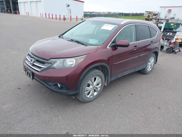 2012 Honda Cr-v Ex-l მანქანა იყიდება აუქციონზე, vin: 5J6RM4H77CL016147, აუქციონის ნომერი: 45029771
