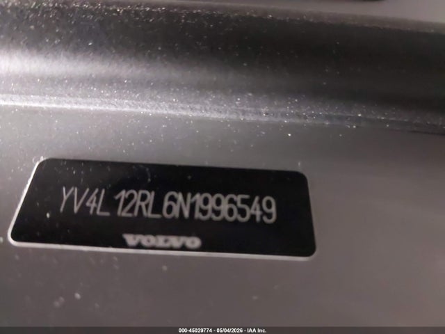 Aukcja sprzedaży 2022 Volvo Xc60 B5 Inscription, vin: YV4L12RL6N1996549, numer aukcji: 45029774