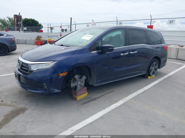 Honda ODYSSEY EX 2022 5FNRL6H52NB052353 Image 2