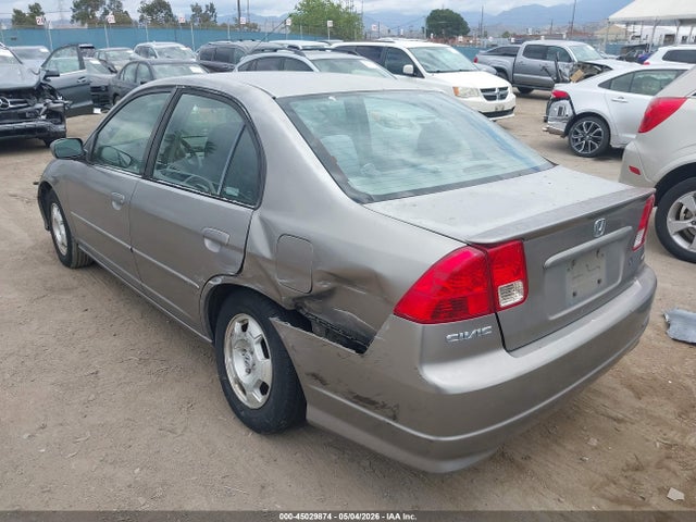 Продажа на аукционе авто 2004 Honda Civic Hybrid, vin: JHMES95604S004351, номер лота: 45029874