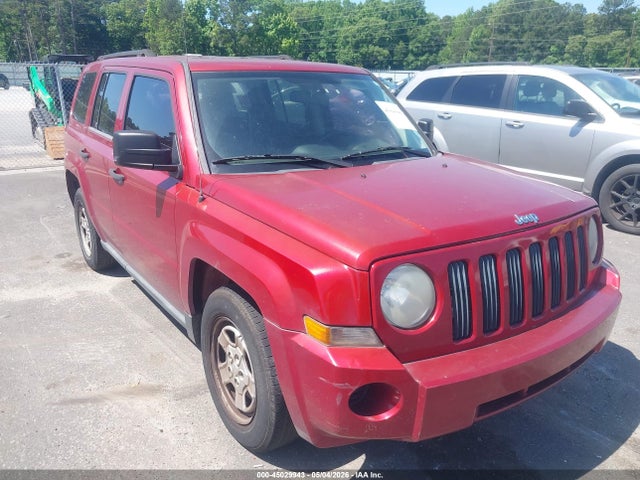 Продаж на аукціоні авто 2009 Jeep Patriot Sport, vin: 1J4FF28B89D106786, номер лоту: 45029943