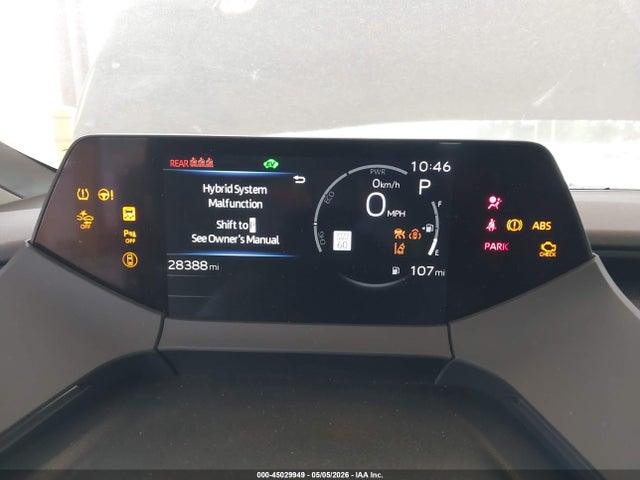 JTDADABU6R3022661 Toyota Prius Le Awd-e