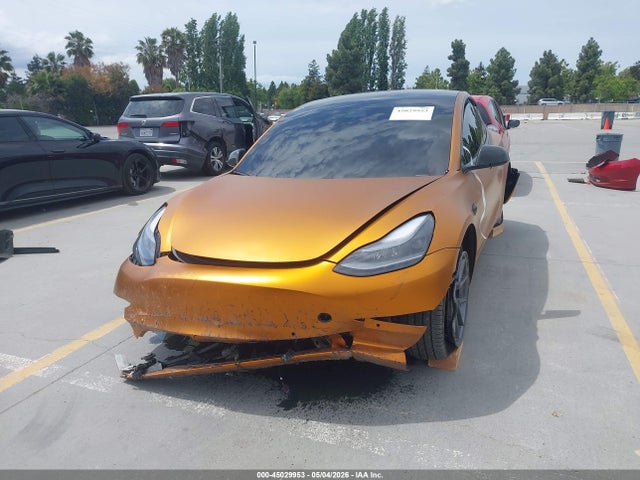 2021 Tesla Model 3 Long Range მანქანა იყიდება აუქციონზე, vin: 5YJ3E1EB4MF003599, აუქციონის ნომერი: 45029953