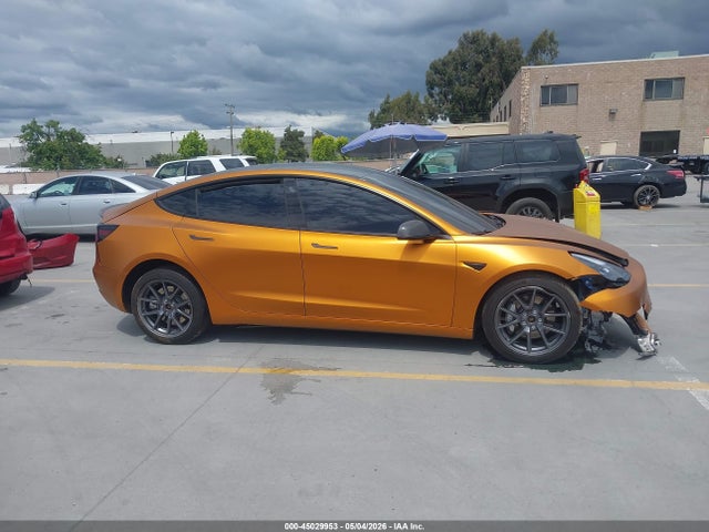 2021 Tesla Model 3 Long Range მანქანა იყიდება აუქციონზე, vin: 5YJ3E1EB4MF003599, აუქციონის ნომერი: 45029953