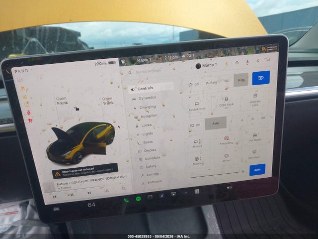 2021 Tesla Model 3 Long Range მანქანა იყიდება აუქციონზე, vin: 5YJ3E1EB4MF003599, აუქციონის ნომერი: 45029953