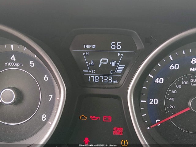 45029976 :رقم المزاد ، 5NPDH4AE9GH698780 vin ، 2016 Hyundai Elantra Se مزاد بيع