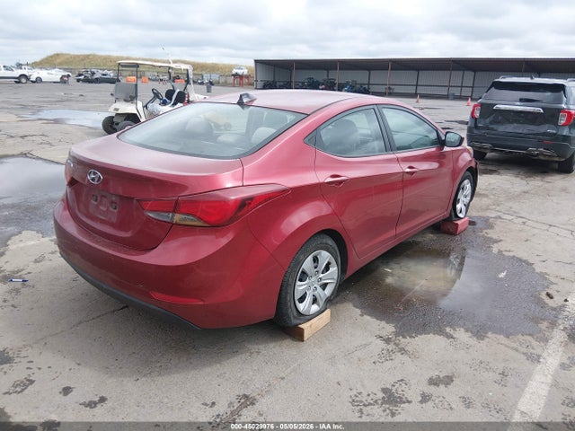 45029976 :رقم المزاد ، 5NPDH4AE9GH698780 vin ، 2016 Hyundai Elantra Se مزاد بيع