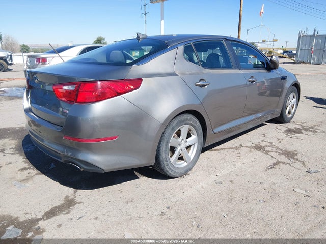 45030006 :رقم المزاد ، 5XXGM4A75FG381583 vin ، 2015 Kia Optima Lx مزاد بيع