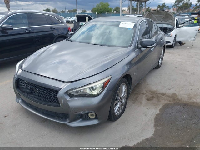 45030007 :رقم المزاد ، JN1EV7AP1JM350827 vin ، 2018 Infiniti Q50 3.0t Luxe مزاد بيع