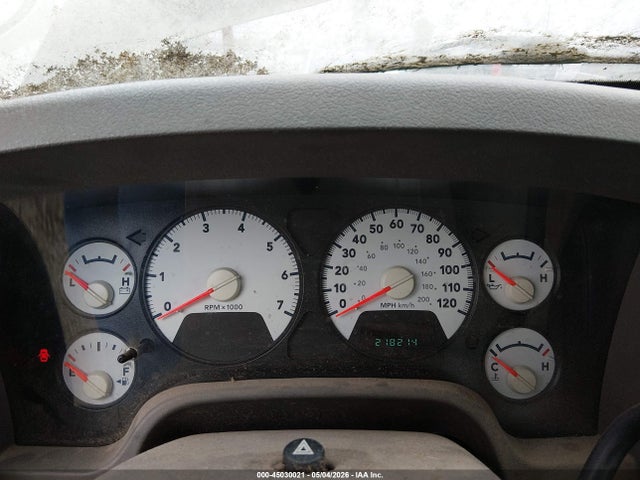 45030021 :رقم المزاد ، 1D7HA18N76S574989 vin ، 2006 Dodge Ram 1500 Slt مزاد بيع