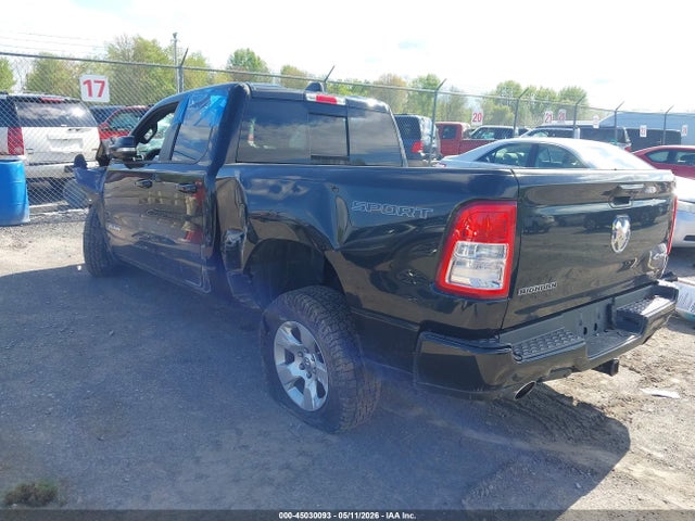 2021 Ram 1500 Big Horn  4x4 6'4 Box მანქანა იყიდება აუქციონზე, vin: 1C6SRFBT2MN805894, აუქციონის ნომერი: 45030093