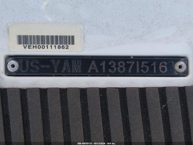 45030123 :رقم المزاد ، YAMA1387I516 vin ، 2015 Yamaha Fx Cruiser مزاد بيع