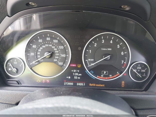 2014 Bmw 320i მანქანა იყიდება აუქციონზე, vin: WBA3B1C50EP678960, აუქციონის ნომერი: 45030140