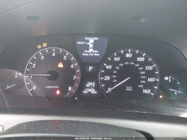 45030156 :رقم المزاد ، JTHBL5EF9B5107353 vin ، 2011 Lexus Ls 460 مزاد بيع