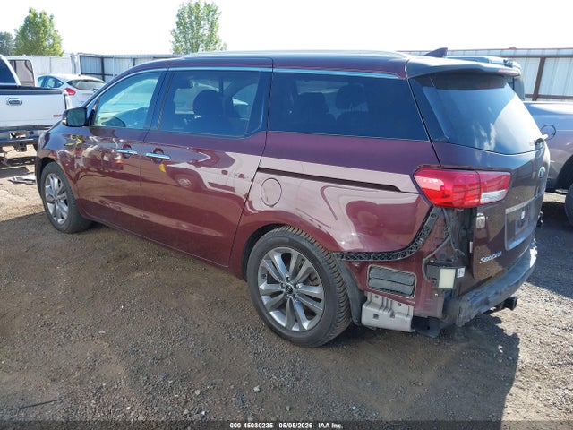 Продажа на аукционе авто 2015 Kia Sedona Sx Luxury, vin: KNDME5C19F6032620, номер лота: 45030235