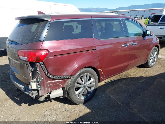 Продажа на аукционе авто 2015 Kia Sedona Sx Luxury, vin: KNDME5C19F6032620, номер лота: 45030235