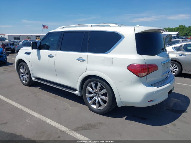 Auction sale of the 2014 Infiniti Qx80, vin: JN8AZ2NE7E9067664, lot number: 45030323