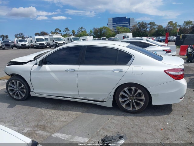 2016 Honda Accord Sport მანქანა იყიდება აუქციონზე, vin: 1HGCR2F55GA123459, აუქციონის ნომერი: 45030345