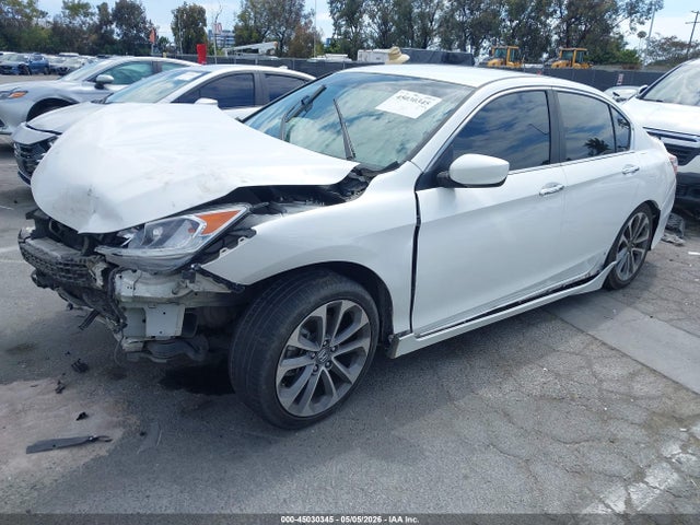 2016 Honda Accord Sport მანქანა იყიდება აუქციონზე, vin: 1HGCR2F55GA123459, აუქციონის ნომერი: 45030345