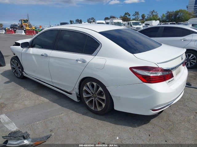 2016 Honda Accord Sport მანქანა იყიდება აუქციონზე, vin: 1HGCR2F55GA123459, აუქციონის ნომერი: 45030345