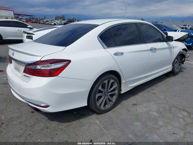 2016 Honda Accord Sport მანქანა იყიდება აუქციონზე, vin: 1HGCR2F55GA123459, აუქციონის ნომერი: 45030345