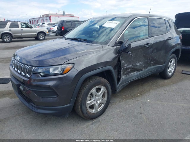 Продажа на аукционе авто 2022 Jeep Compass Sport 4x4, vin: 3C4NJDAB5NT220349, номер лота: 45030353