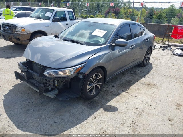 2022 Nissan Sentra Sv Xtronic Cvt მანქანა იყიდება აუქციონზე, vin: 3N1AB8CV7NY257418, აუქციონის ნომერი: 45030371