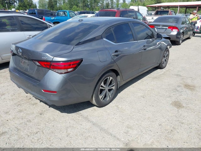 2022 Nissan Sentra Sv Xtronic Cvt მანქანა იყიდება აუქციონზე, vin: 3N1AB8CV7NY257418, აუქციონის ნომერი: 45030371