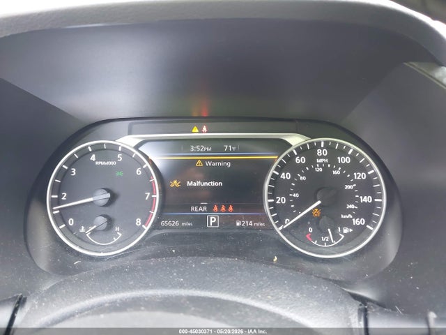 2022 Nissan Sentra Sv Xtronic Cvt მანქანა იყიდება აუქციონზე, vin: 3N1AB8CV7NY257418, აუქციონის ნომერი: 45030371