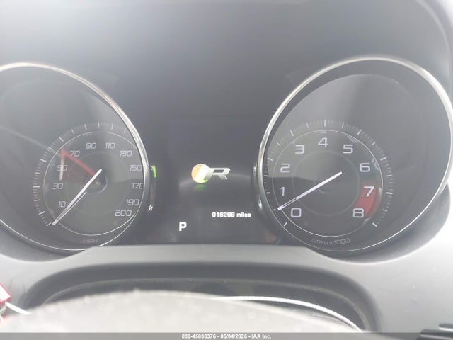 2015 Jaguar F-type R მანქანა იყიდება აუქციონზე, vin: SAJWA6DA2FMK21597, აუქციონის ნომერი: 45030376