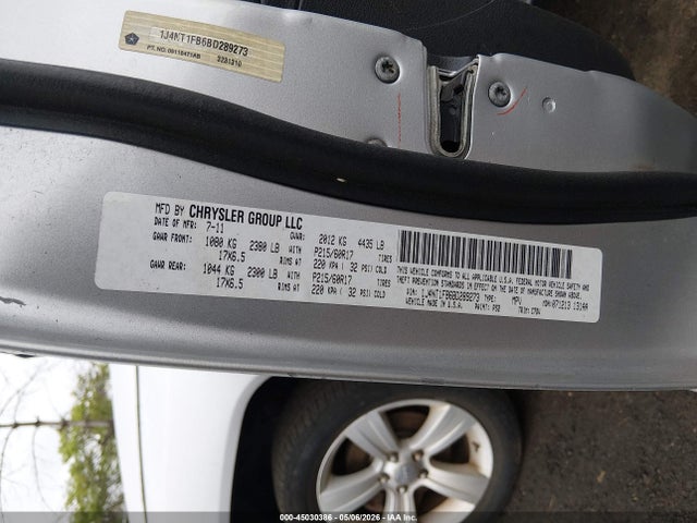 Aukcja sprzedaży 2011 Jeep Compass, vin: 1J4NT1FB6BD289273, numer aukcji: 45030386