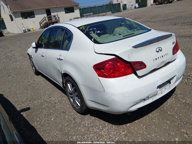2007 Infiniti G35x მანქანა იყიდება აუქციონზე, vin: JNKBV61F07M807250, აუქციონის ნომერი: 45030394