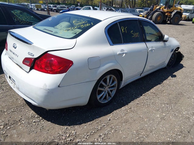 2007 Infiniti G35x მანქანა იყიდება აუქციონზე, vin: JNKBV61F07M807250, აუქციონის ნომერი: 45030394