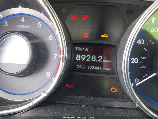 2011 Hyundai Sonata Se მანქანა იყიდება აუქციონზე, vin: 5NPEC4AC2BH255137, აუქციონის ნომერი: 45030404