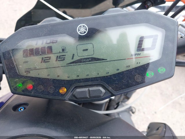 45030427 :رقم المزاد ، JYARM27E0JA000967 vin ، 2018 Yamaha Mt07 مزاد بيع