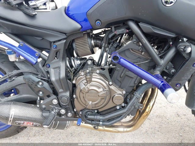 45030427 :رقم المزاد ، JYARM27E0JA000967 vin ، 2018 Yamaha Mt07 مزاد بيع