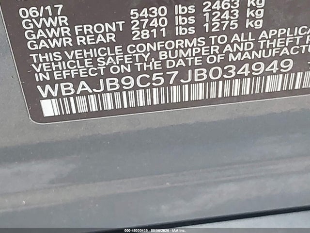 WBAJB9C57JB034949 BMW M550i Xdrive